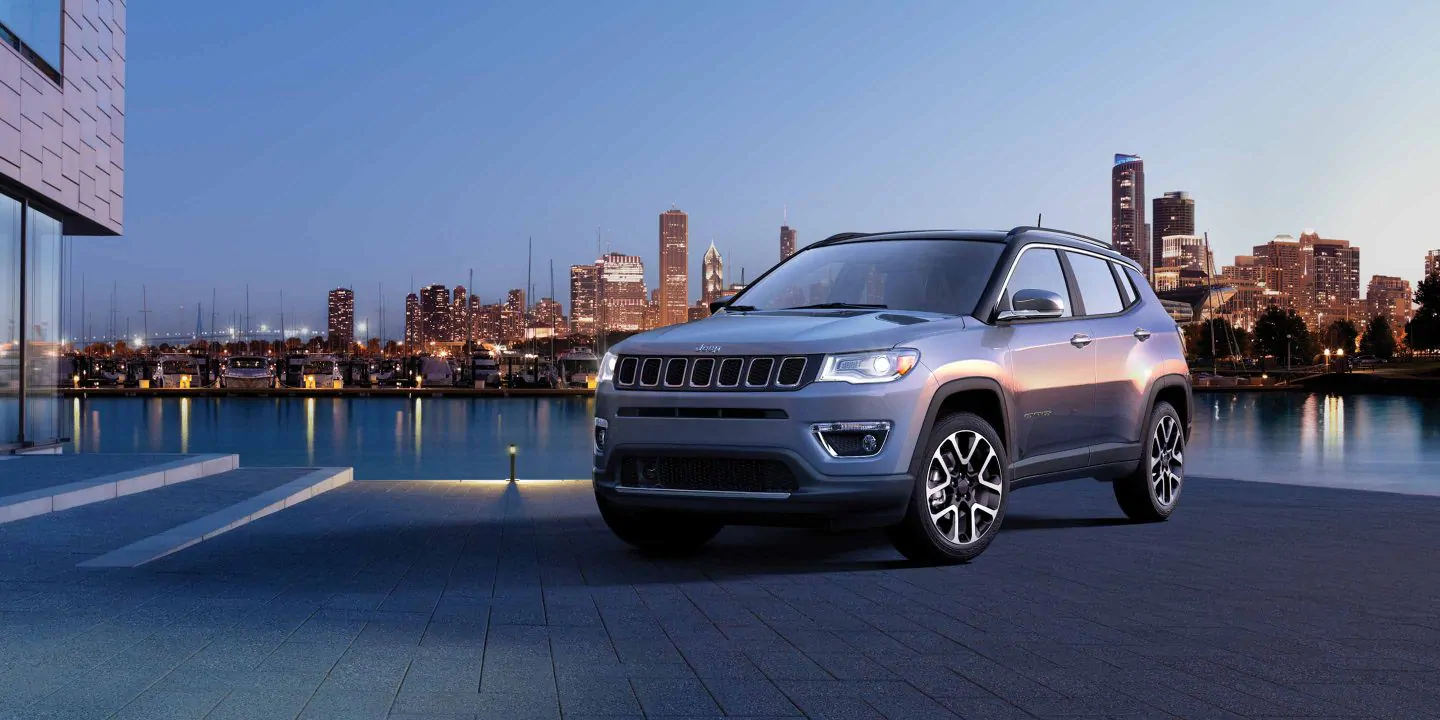 2019 Jeep Compass Limited Gray Front Exterior